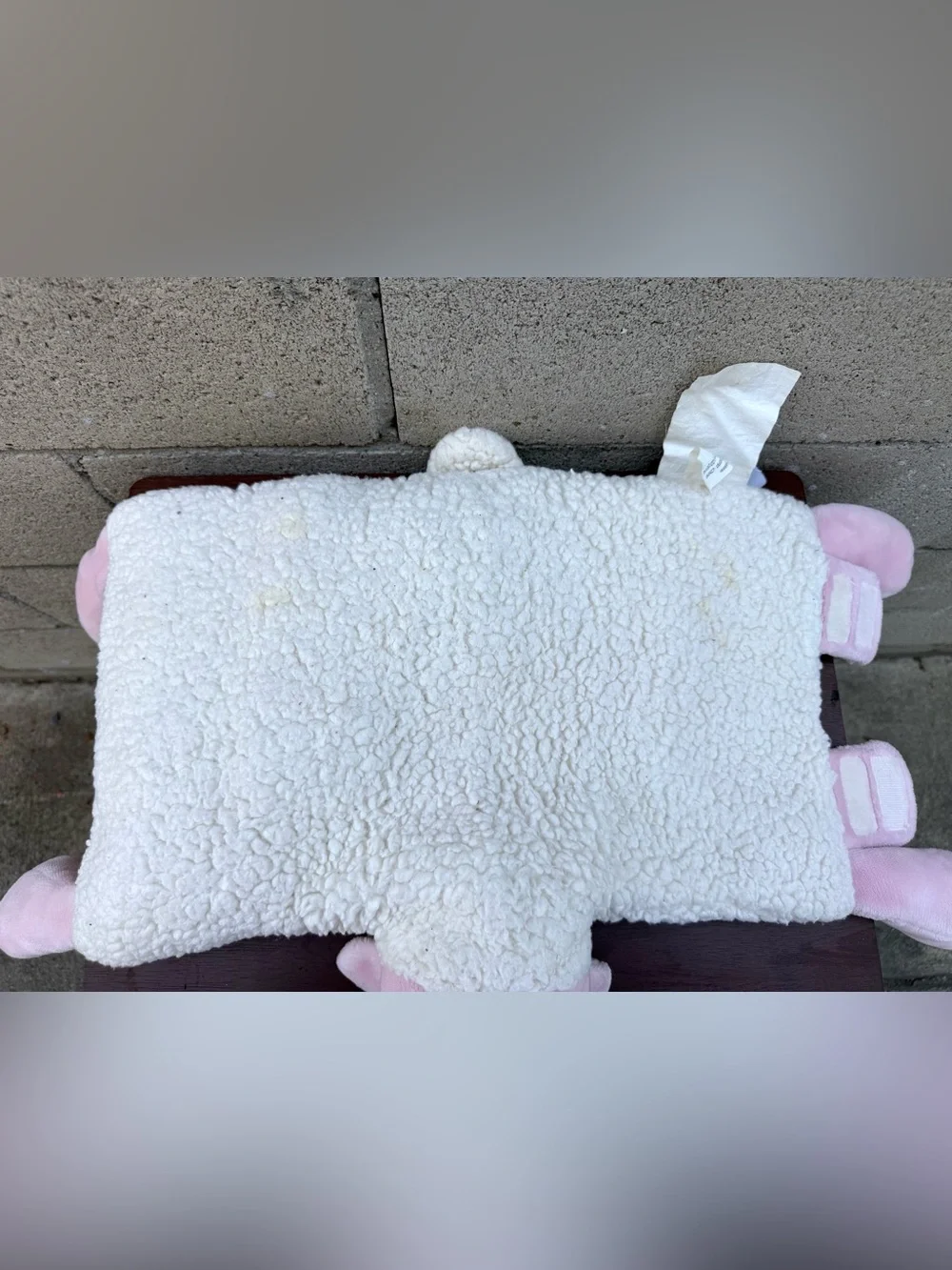 Little Miracles Snuggle Me Sheep Pillow